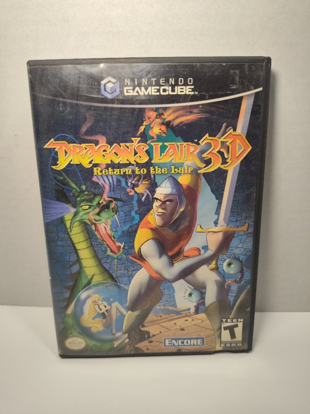 Nintendo GameCube Dragon’s Lair 3D Return To The Lair CIB Tested Works